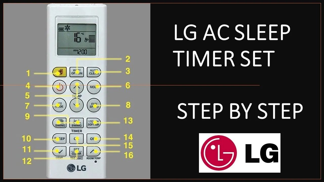 How To Set Timer Clock In LG AC Remote Timing Setting On Off In How To Set Timer Clock In LG AC Remote Timing Setting On Off In