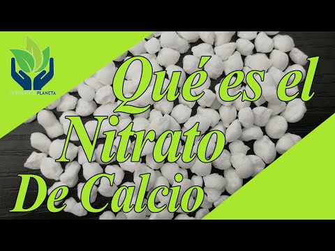 Nitrato de Calcio, ¿qué es y para qué sirve exactamente?