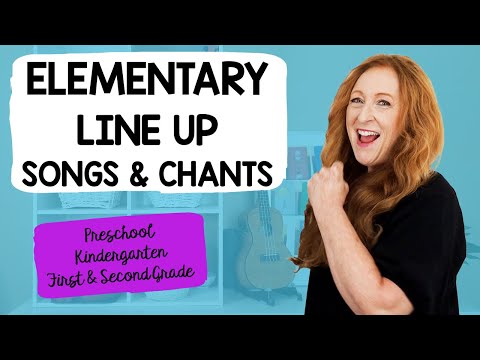 How to Use Classroom Line Up Songs in Kindergarten, First and Second Grades and Preschool |Tutorial