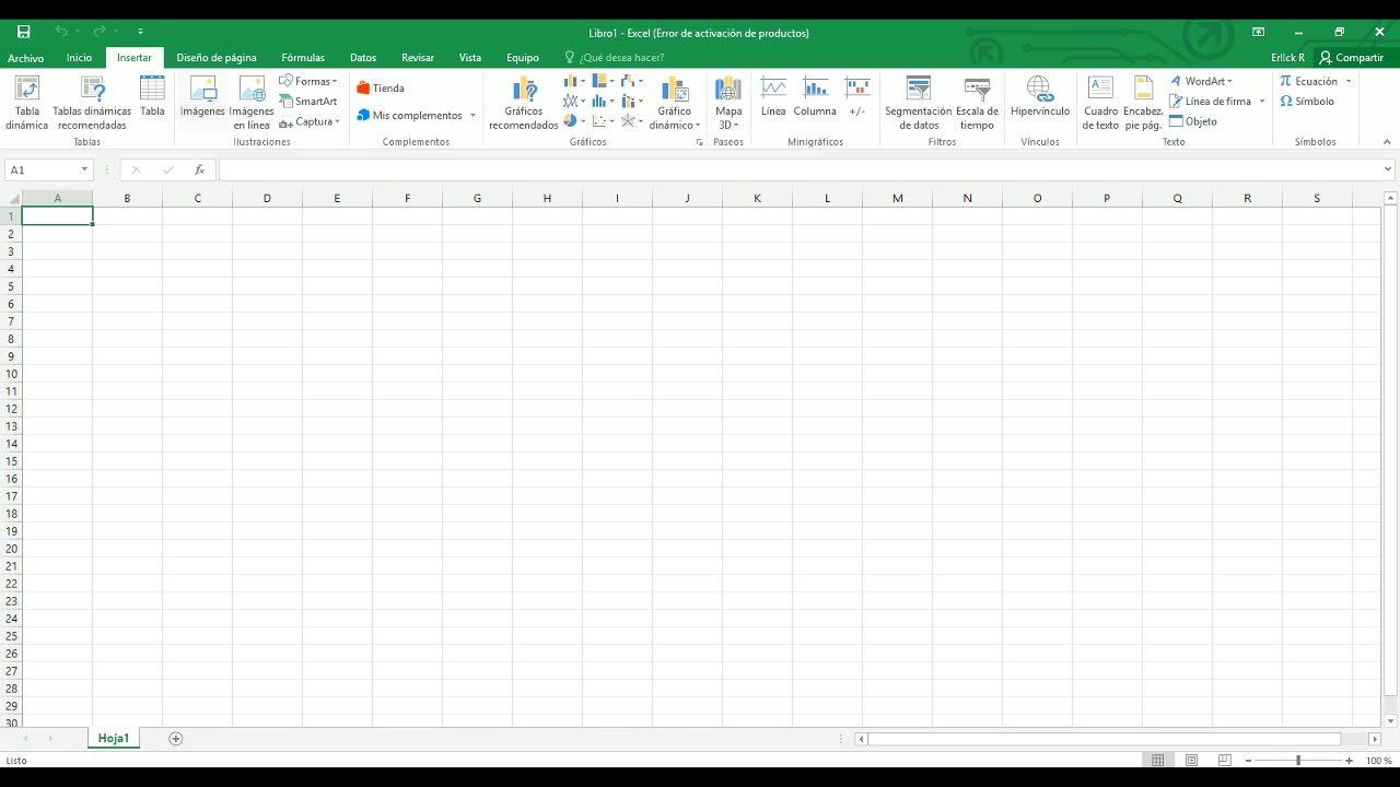 Tutorial basico excel youtube