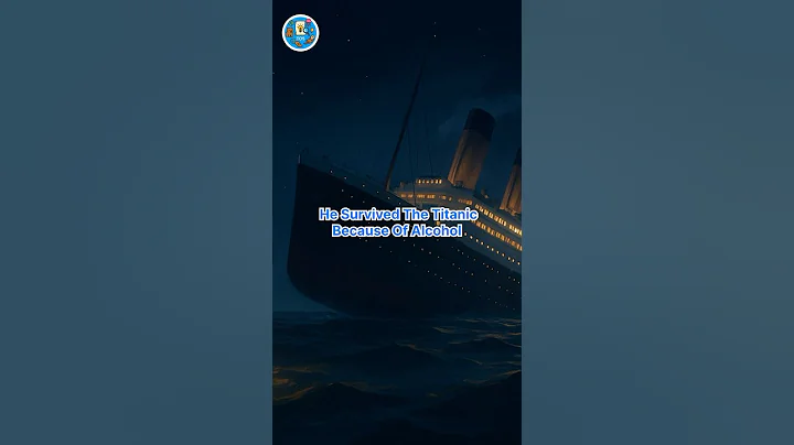 Titanic Survivor Because of Alcohol? #shorts #shortsfeed #fyp #titanic