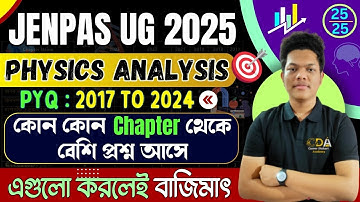 JENPAS UG Physics Important Chapters | JENPAS UG 2025 Form Fill Up Date | Application Form Exam Date
