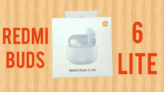 Наушники Xiaomi Redmi buds 6 lite, быстрый обзор