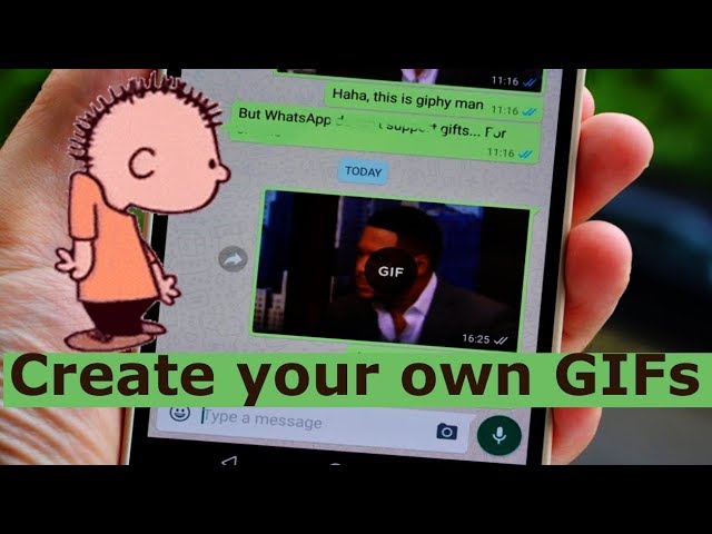 How to create and share GIF within WhatsApp 