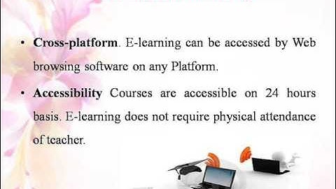 Advantages of e-learning-R.D.Sivakumar