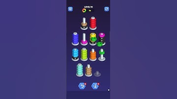 Nut Sort Gameplay - Level 90 Sorting Puzzle Challenge #androidgaming #gamingcommunity #nutsort