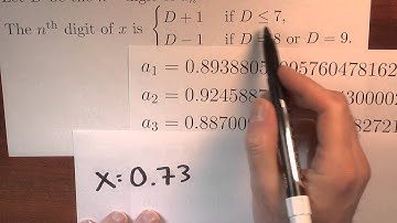 Is there a sequence that includes every real number? - Week 1 - Lecture 17 - Sequences and Series