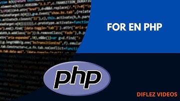 Estructura Ciclo For en PHP