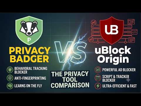 Privacy Badger vs uBlock Origin: The Privacy Tool Comparison