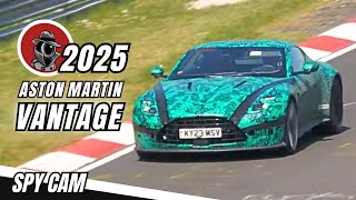 SPY VIDEO: 2025 ASTON MARTIN VANTAGE TESTING ON THE #Nurburgring