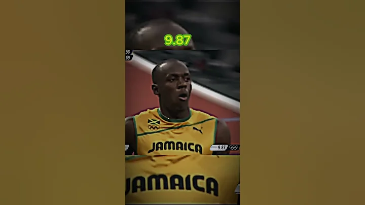 Bolt was Jogging in the Semifinals... #shorts #track #usainbolt