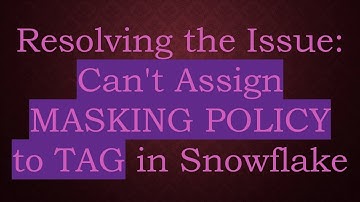 Resolving the Issue: Can