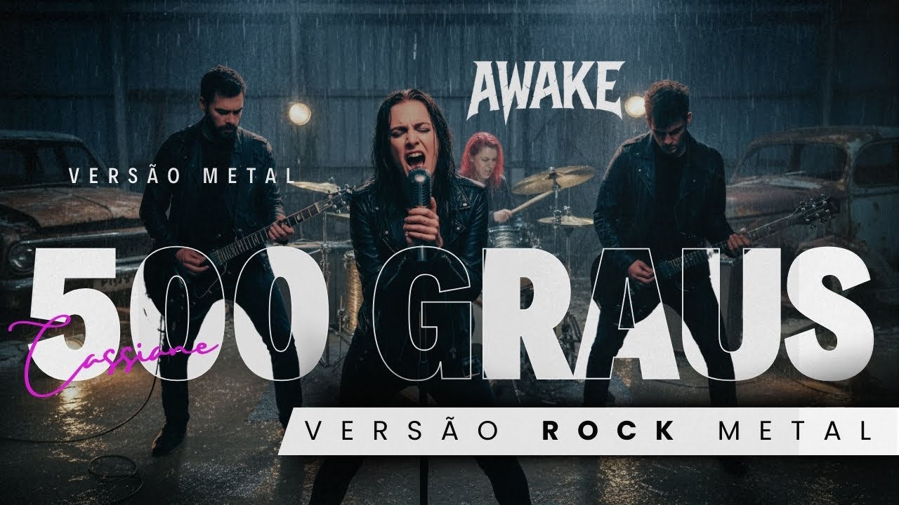 500 Graus (Cover Gospel Rock Metal) – A Versão Mais Intensa de Cassiane! | AWAKE Band