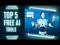 Five Amazing AI Tools You Must Try!