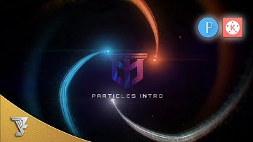 How To Make Intro Particles Logo Reveal In Kinemaster Tutorial || Pixellab Tutorial