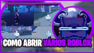 COMO ABRIR VÁRIOS GPO AO MESMO TEMPO... FARM INSANO EM VÁRIAS CONTAS!