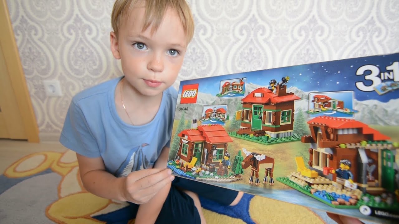 Лего креатор Домик для пикника Собираем и играем Lego Creator 31048 set Building & Play