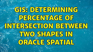 GIS: Determining percentage of intersection between two shapes In Oracle Spatial (2 Solutions!!)