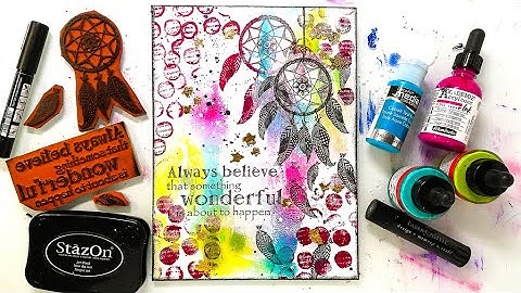 Mixed Media Canvas Tutorial