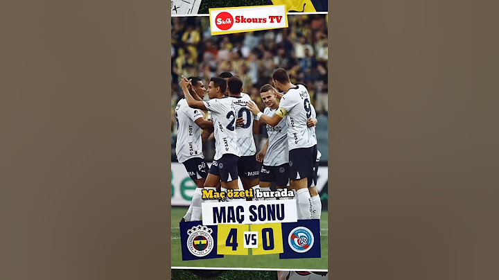 Fenerbahçe 4-0 RC Strasbourg hazırlık maçı özeti. #fenerbahçe #strasbourg  #maçözeti