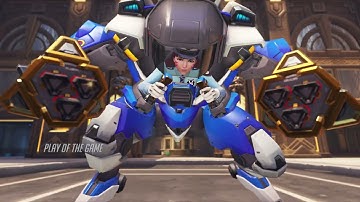 INSANE 4K D.Va Quintuple Kill! | Overwatch POTG Domination 🚀💥