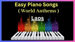 (Laos) World Anthems Keyboard Music - World Anthems Piano Tutorial screenshot 5