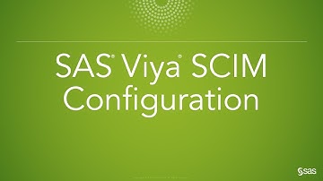 SAS Viya SCIM Configuration