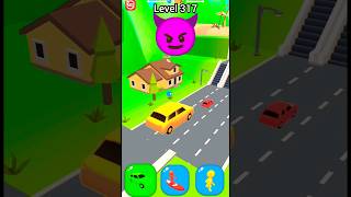 shape transform shifting funny car race level 317 #shapeshifting #gaming