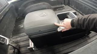gen 4 ram truck center console upgrade how to remove everything