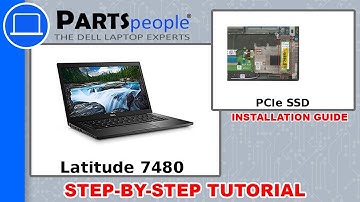 Dell Latitude 7480 (P73G001) PCIe SSD How-To Video Tutorial
