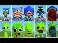 ALL NEW SPRUNKI LIME TAPES VS ALL NEW SONIC MECHATITAN FAMILY ? in Garrysmod!,...