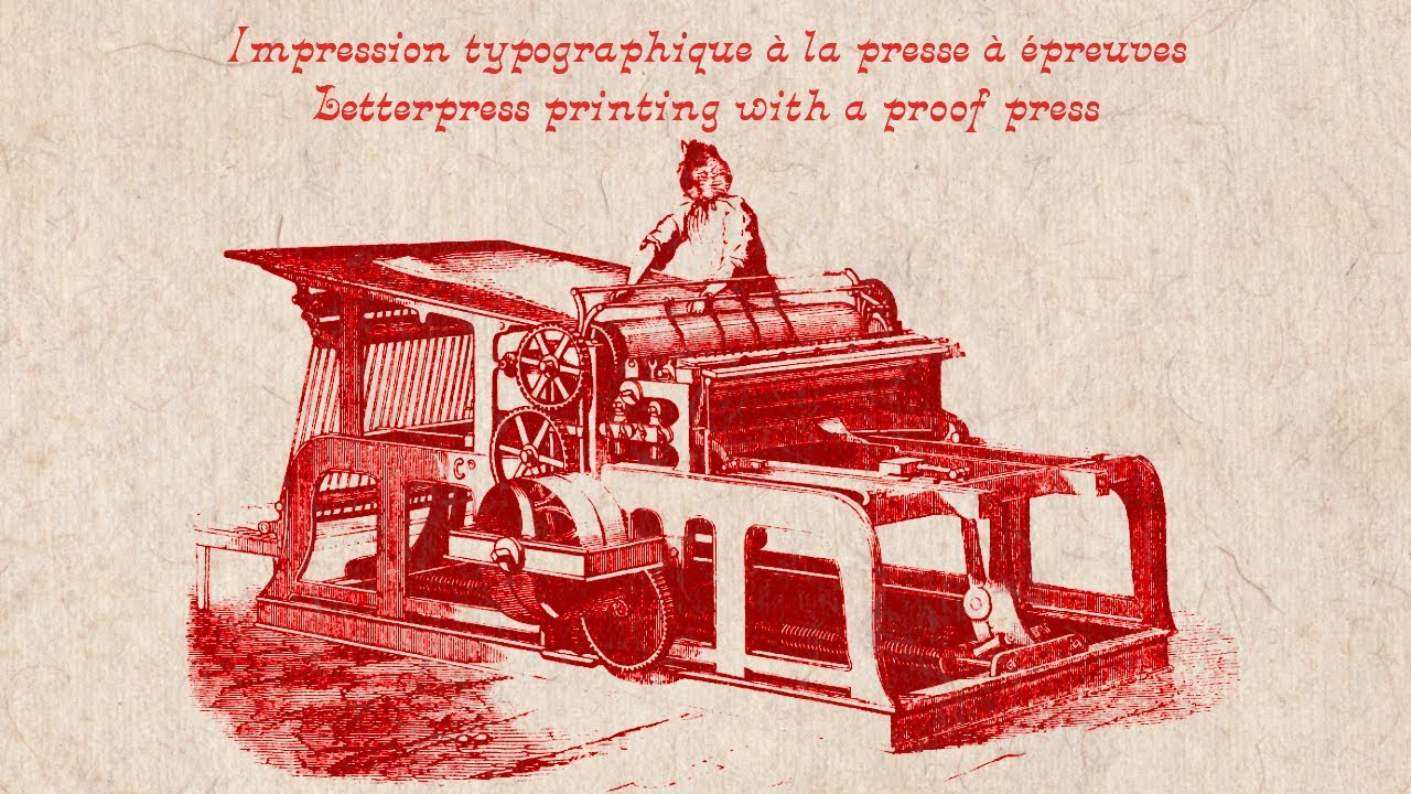 Impression typographique