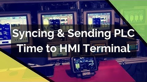HMI / PLC Fundamentals - Syncing & Sending PLC Time to HMI Terminal Mode Programming RSLogix 5000