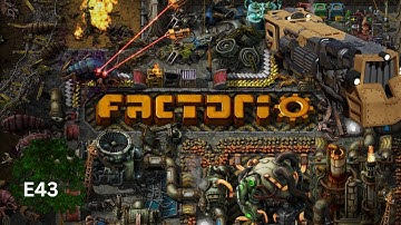 Factorio - Uranium Mining TRAIN Station  // FACTORIO [Gameplay 43]