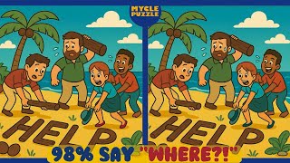 🦉🧩 Gilligan’s Island 🏝️ Spot the Difference | From Easy to Hard! | 🦉Mycle Puzzle🦉 screenshot 2