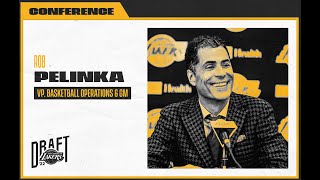 Post-Draft Press Conference: Rob Pelinka (6/23/22)