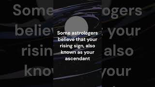 Did you know about this rising sign fact?  #astrology #shorts