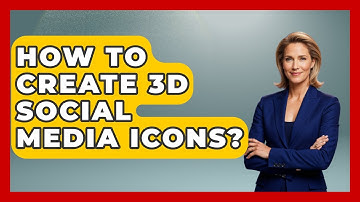 How To Create 3D Social Media Icons? - Graphic Design Nerd