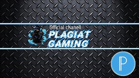 Cara membuat sampul youtube gaming-MUDAH 2020