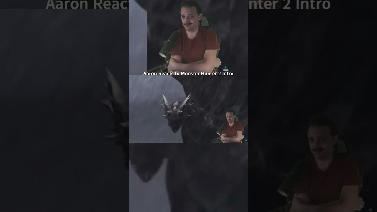 Aaron Reacts to Monster Hunter 2 Intro | Part 2 of 2 | #YouTubeShorts