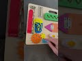 Great sensory board-from easy to more challenging! Montessori Busy Board for Toddlers, Wooden Sensor