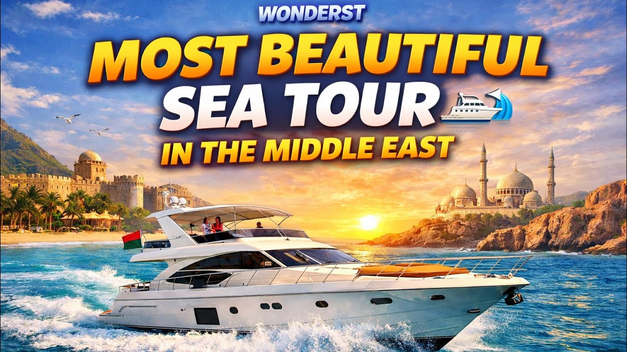 The Most Beautiful Yacht Tour in the Middle East | Arabian Sea 🇴🇲
