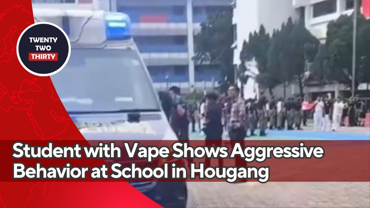 Student with Vape Shows Aggressive Behavior at School in Hougang ...