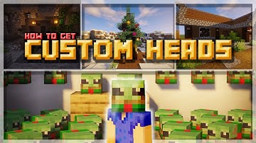 How To Get Custom Heads - Minecraft 1.16 +