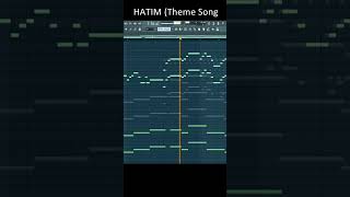 HATIM Theme  Instrumental Cover FLP  Music Alan Amjad Fl Studio