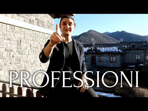 Professioni. Профессии в итальянском языке.