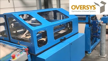 VIDEO OVERSYS  U44360318 PARTITION CUTTER AND ASSEMBLER RODA ROLLCUT 710 & RODA MOSER