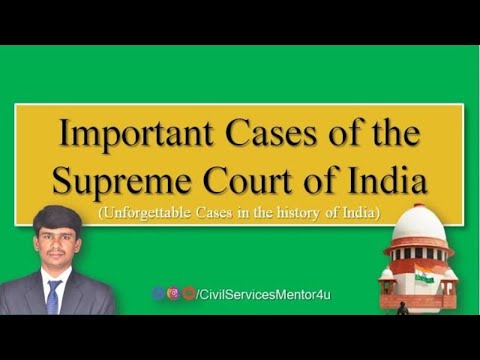 interesting court cases to write about