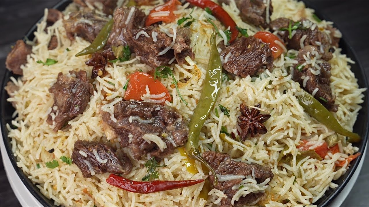 1 Kg Bade Ke Gosht Ka Pulao | Degi Yakhni Pulao | Beef Pulao Recipe