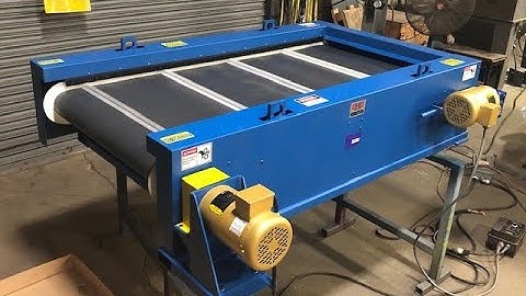 Eddy Current Video separating Cans from trash in Slow Motion